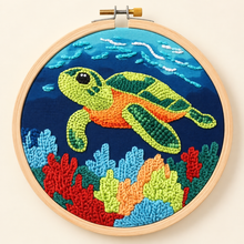 Cute Animal Embroidery Kit