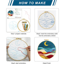 Moon & Mountain Embroidery Kit