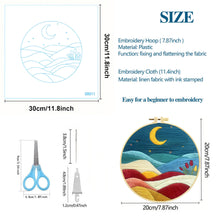 Moon & Mountain Embroidery Kit
